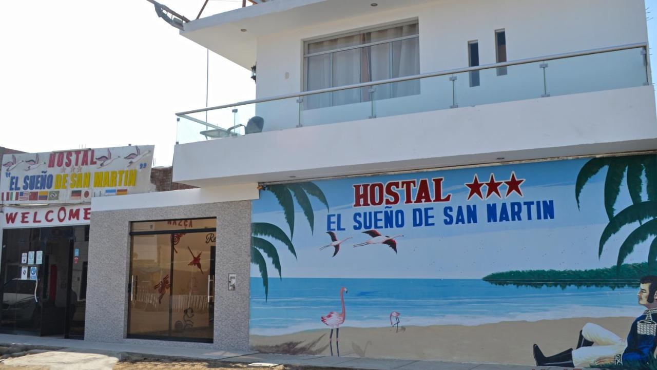 Hostal El Sueno De San Martin Paracas Luaran gambar